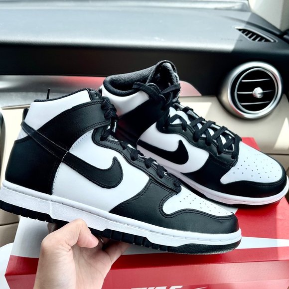 Nike Shoes - 🤍🖤 Nike Dunk high Panda white black shoes